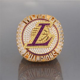 2020 Los Angeles Lakers NBA Men's Basketball World Championship Ring (Simple Version)