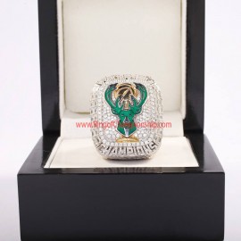 NBA 2021 Milwaukee Bucks Men's Basketball World Championship Ring (hard enemal version)