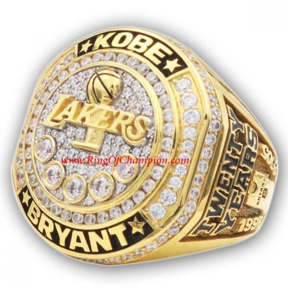 To Commemorate Kobe Bryant, 2020 Basketball Super Star Kobe Bryant Championship Ring