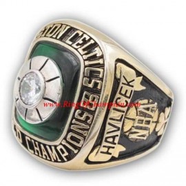 1968–69 Boston Celtics Basketball World Championship Ring, Custom Boston Celtics Champions Ring