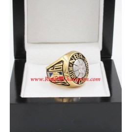 1971 - 1972 Los Angeles Lakers Basketball World Championship Ring, Custom Los Angeles Lakers Champions Ring