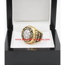 1971 - 1972 Los Angeles Lakers Basketball World Championship Ring, Custom Los Angeles Lakers Champions Ring