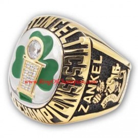 1985 - 1986 Boston Celtics Basketball World Championship Ring, Custom Boston Celtics Champions Ring