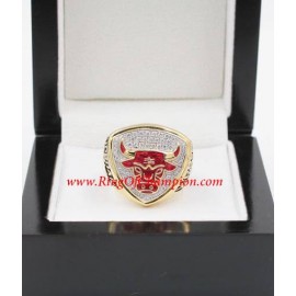 1992 - 1993 Chicago Bulls Basketball World Championship Ring, Custom Chicago Bulls Champions Ring