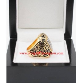 2000 - 2001 Los Angeles Lakers Basketball World Championship Ring, Custom Los Angeles Lakers Champions Ring