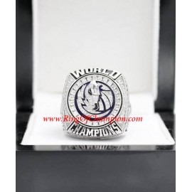 2010 - 2011 Dallas Mavericks Basketball World Championship Ring (Stone Version)