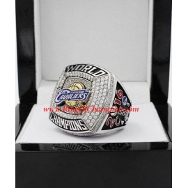 2015–2016 Cleveland Cavaliers Basketball Replica World Championship FAN Ring, Custom Cleveland Cavaliers Ring