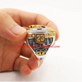 2015–2016 Cleveland Cavaliers Basketball Replica World Championship Ring, Custom Cleveland Cavaliers Ring