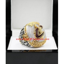 2015–2016 Cleveland Cavaliers Basketball Replica World Championship Ring, Custom Cleveland Cavaliers Ring