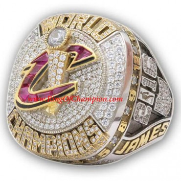 2015–2016 Cleveland Cavaliers Basketball Replica World Championship Ring (Stone Version)