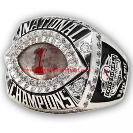 2011 Alabama Crimson Tide Men's Football BCS National College Championship Ring