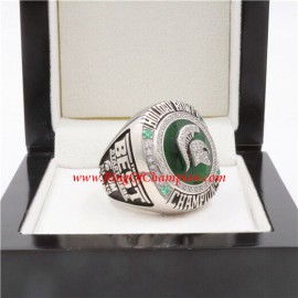 2017 Holiday Bowl Michigan State Spartans Men's Football College Championship Ring