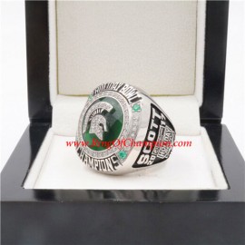 2017 Holiday Bowl Michigan State Spartans Men's Football College Championship Ring