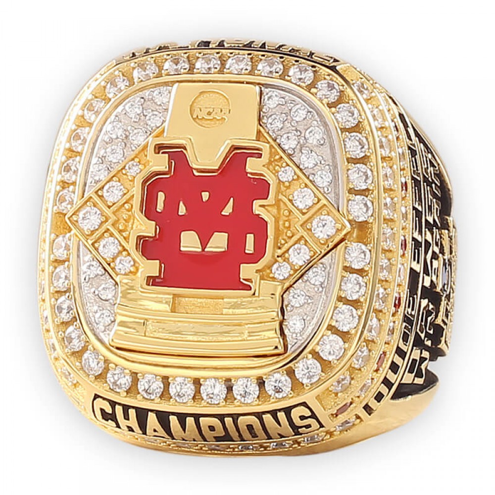 NCAA 2021 Mississippi State Bulldogs Men's Baseball College World Series Championship Ring