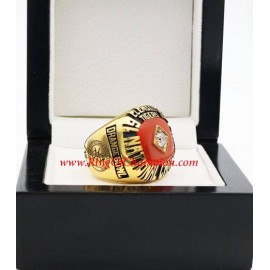 1981 Clemson Tigers NCAA Men's Football National College Championship Ring