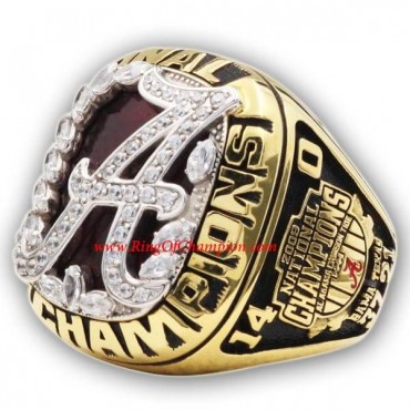 2009 Alabama Crimson Tide Men's Football NCAA National College Championship Ring