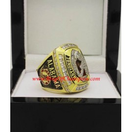 2011 Alabama Crimson Tide Men's Football NCAA National College Championship Ring--Roll Tide