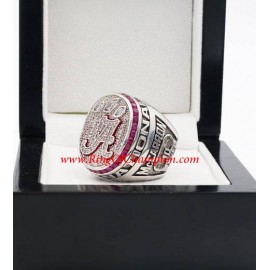 2012 Alabama Crimson Tide Men's Football NCAA National College Championship Ring