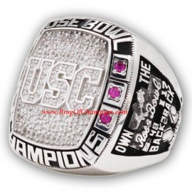 2008 USC Trojans Men's Football Rose Bowl College Championship Ring