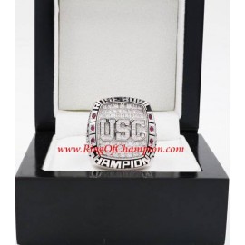 2008 USC Trojans Men's Football Rose Bowl College Championship Ring