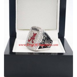 2015 Alabama Crimson Tide SEC Men's Football College Championship Ring