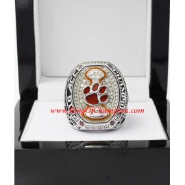 2015 Clemson Tigers ACC Men's Football College Championship Ring, CustomClemson Tigers Champions Ring