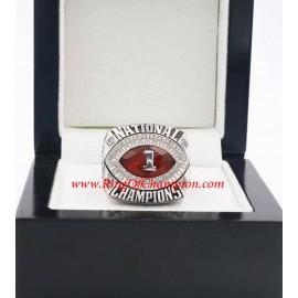 2009 Alabama Crimson Tide Men's Footaball BCS championship ring, Custom Alabama Crimson Tide Champions Ring