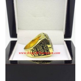 2008 Texas Tech Red Raiders Men's Football Big 12 Championship Ring, Custom Texas Tech Red Raider Champions Ring