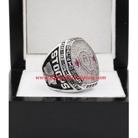 2016 Oklahoma Sooners Big 12 Men's Football College Championship Ring, custom Oklahoma Sooners ring