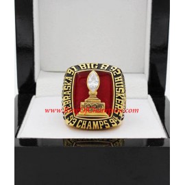 1995 Nebraska Cornhuskers Big 8 Men's Football College Championship Ring, Custom Nebraska Cornhusker Champions Ring