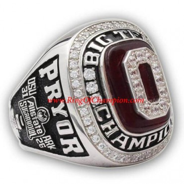 2010 Ohio State Buckeyes Men's Football Big Ten Sugar Bowl College Championship Ring