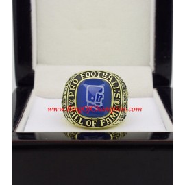 1963 Bronko Nagurski Hall of Fame Men's Football Championship Ring, Custom Bronko Nagurski Champions Ring