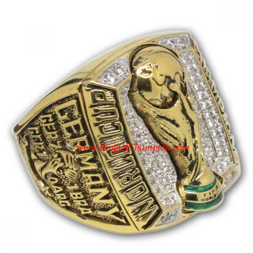 2014 FIFA Germany Football Brazil 20th World Cup Championship Ring, Custom World Cup Champions Ring