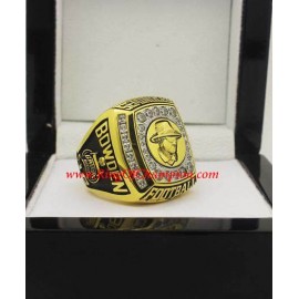 2009 - 2010 Florida State Seminoles Men's Football Gator Bowl College Championship Ring