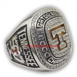 2014 - 2015 Tennessee Volunteers Men's Football Gator Bowl College Championship Ring