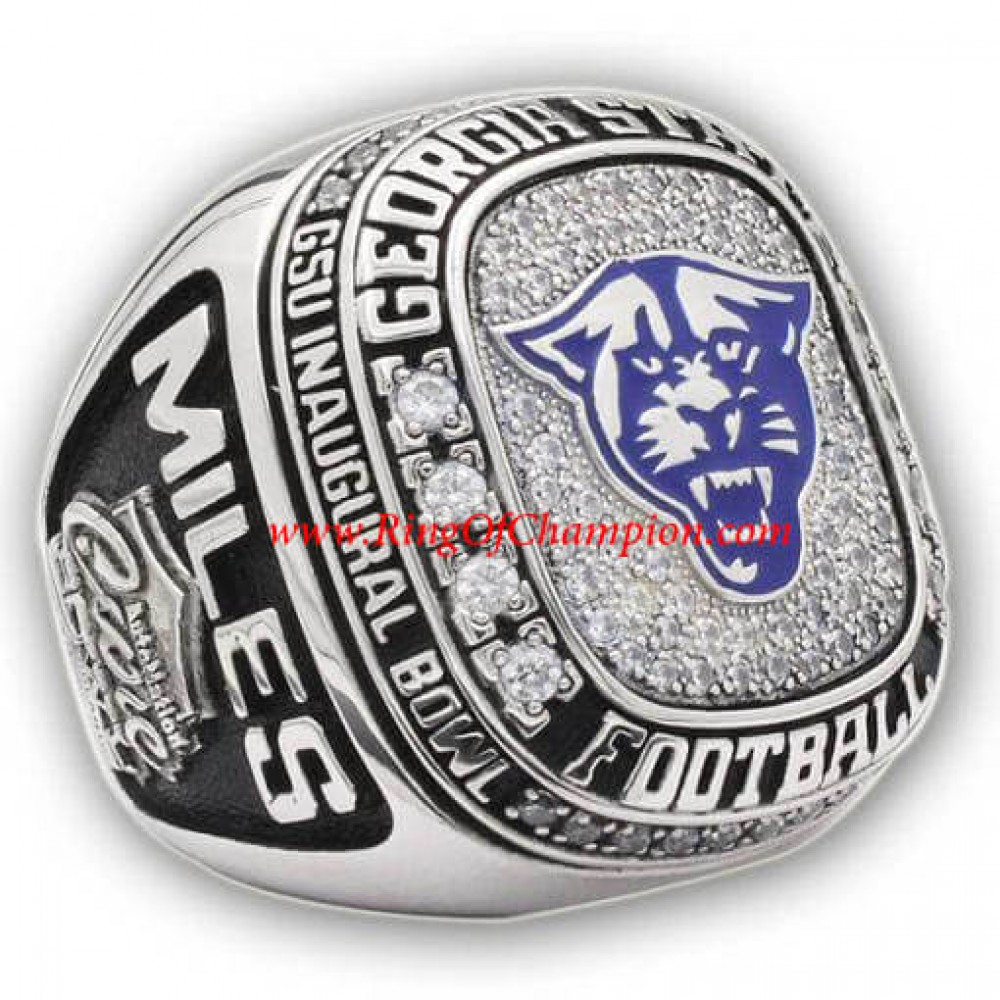 2015 GSU Georgia State Panthers Inaugural Bowl College Championship Ring