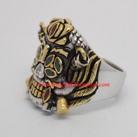 2023 The Expend4bles Stallone Lucky Ring, 2023 The Expendables 4 Lucky ring, The Expendables Skeleton Skull Lucky Ring