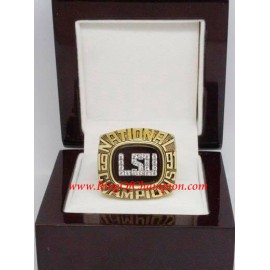 1991 LSU Tigers Men's Baseball NCAA National College Championship Ring