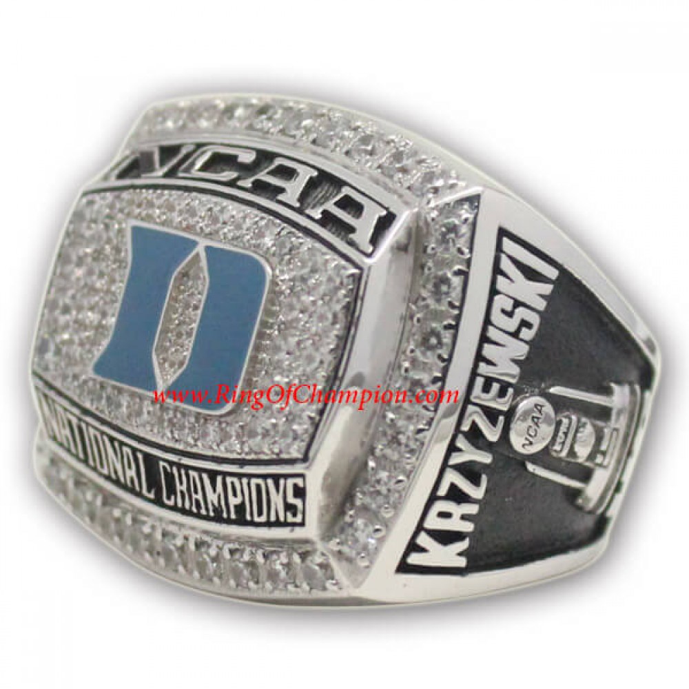 2015 Duke Blue Devils NCAA Men's Basketball National College Championship Ring