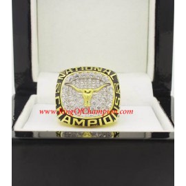 2002 Texas Longhorns Men's Baseball NCAA National College Championship Ring