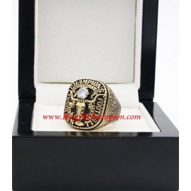 1969 Texas Longhorns Men's Football NCAA National College Championship Ring