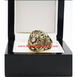 1978 Alabama Crimson Tide NCAA Men's Football College Championship Ring