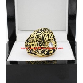 1979 Alabama Crimson Tide NCAA Men's Football College Championship Ring,