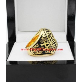 1979 Alabama Crimson Tide NCAA Men's Football College Championship Ring,