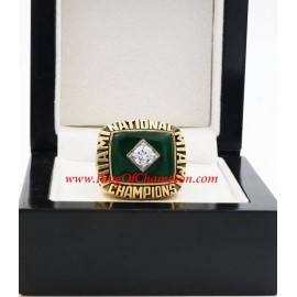 1987 Miami Hurricanes Men's Football NCAA National College Championship Ring