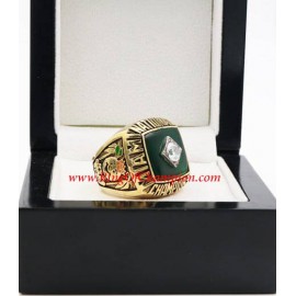 1987 Miami Hurricanes Men's Football NCAA National College Championship Ring