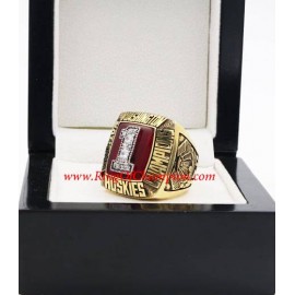 1991 Washington Huskies Men's Football NCAA National College Championship Ring