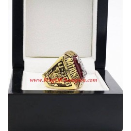 1991 Washington Huskies Men's Football NCAA National College Championship Ring