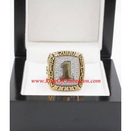 2000 Oklahoma Sooners Men's Football NCAA National College Championship Ring