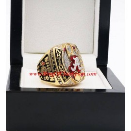 2015 Alabama Crimson Tide NCAA Men's Football College Championship Ring